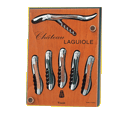 Display CHATEAU LAGUIOLE f. 6 Messer